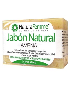 Jabón de avena.