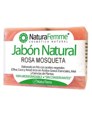 Jabón de rosa mosqueta