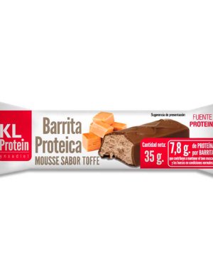 Barrita proteica toffee mousse
