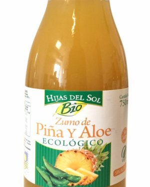 Zumo de piña y aloe bio