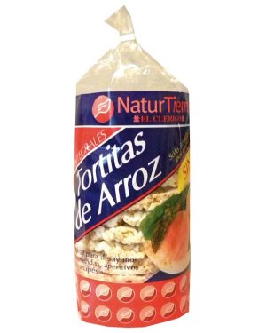 Tortas de arroz sin sal