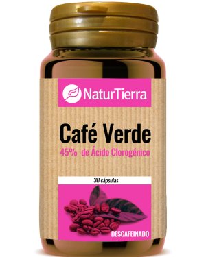 Café verde sin cafeína