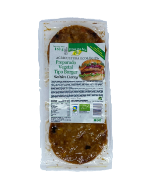 Hamburgesa vegetal Curry 160 gr